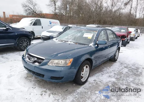 2006 Hyundai Sonata Gl z USA, uszkodzony, nr VIN 5NPET46C16H098313